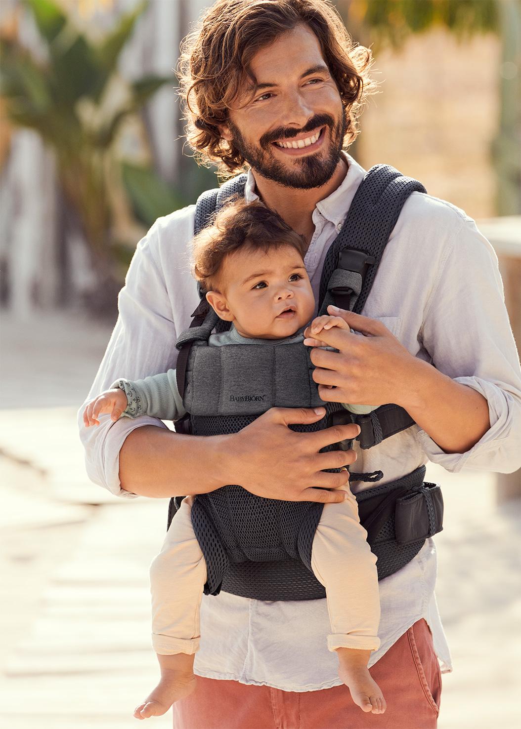 Baby Carrier Harmony in Anthracite 3D Mesh - BabyBjörn
