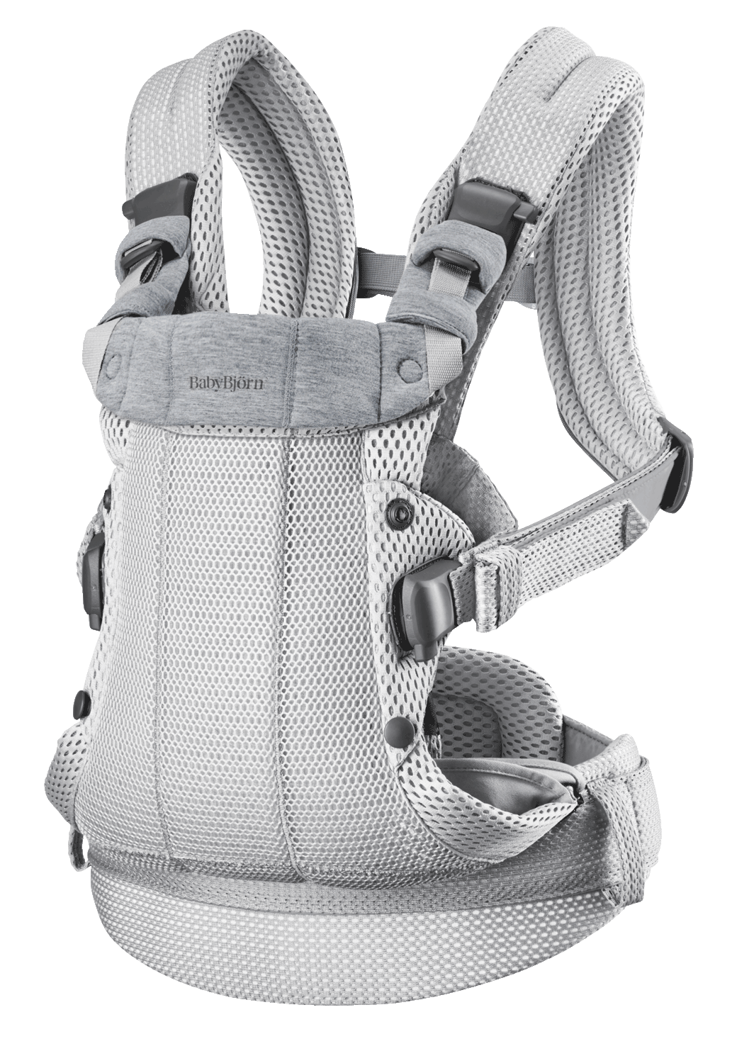 Baby Carrier Harmony in silver 3D Mesh - BabyBjörn