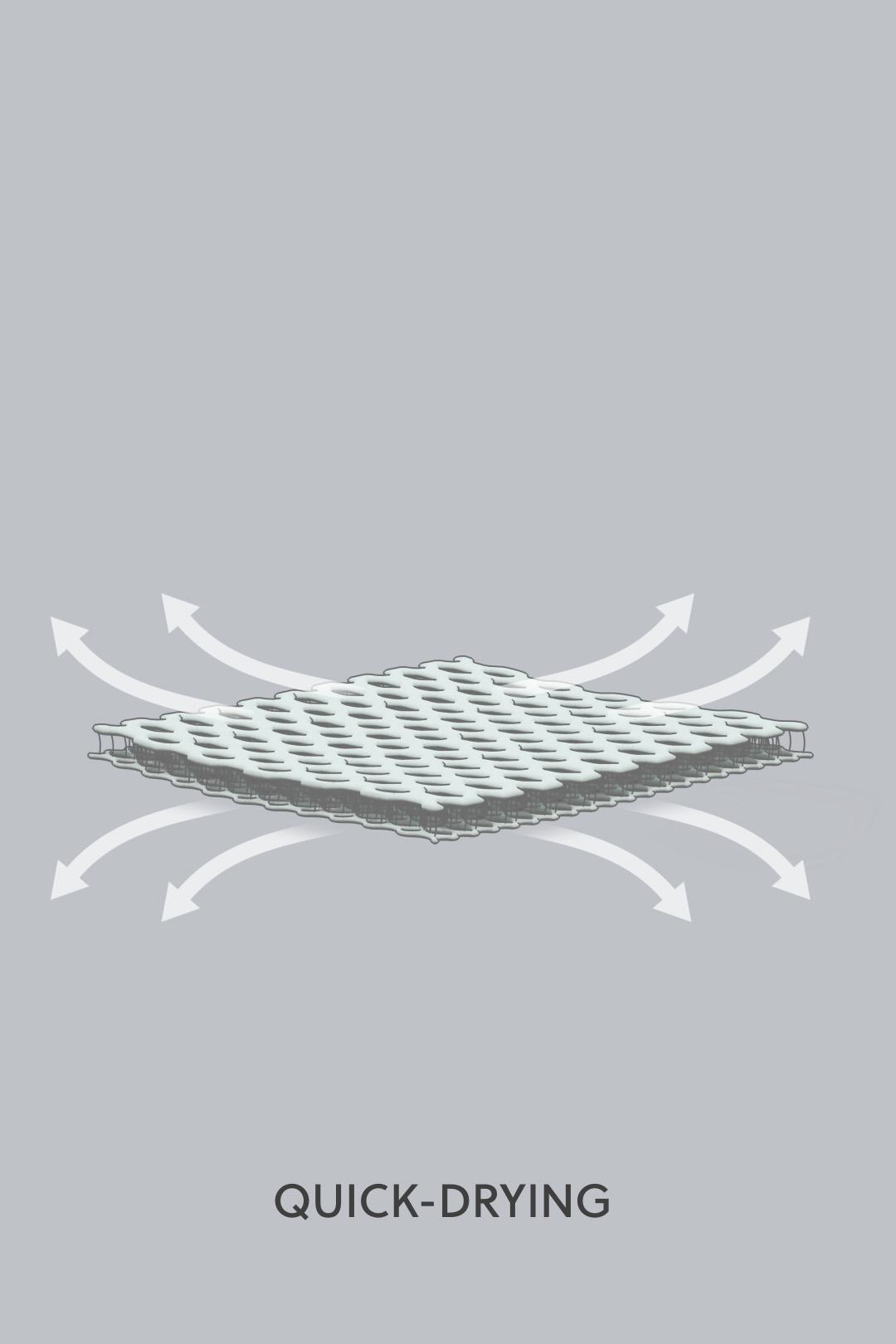 3D Mesh fabric, Quick-drying and breathable
