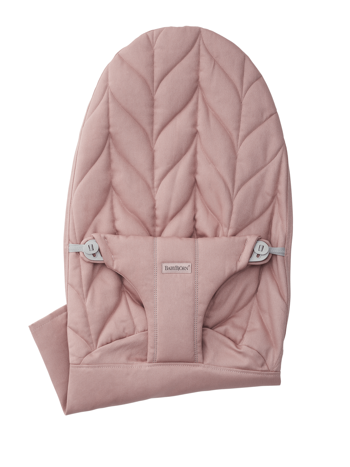 Extra Fabric Seat for Bouncer Bliss Dusty pink - Cotton