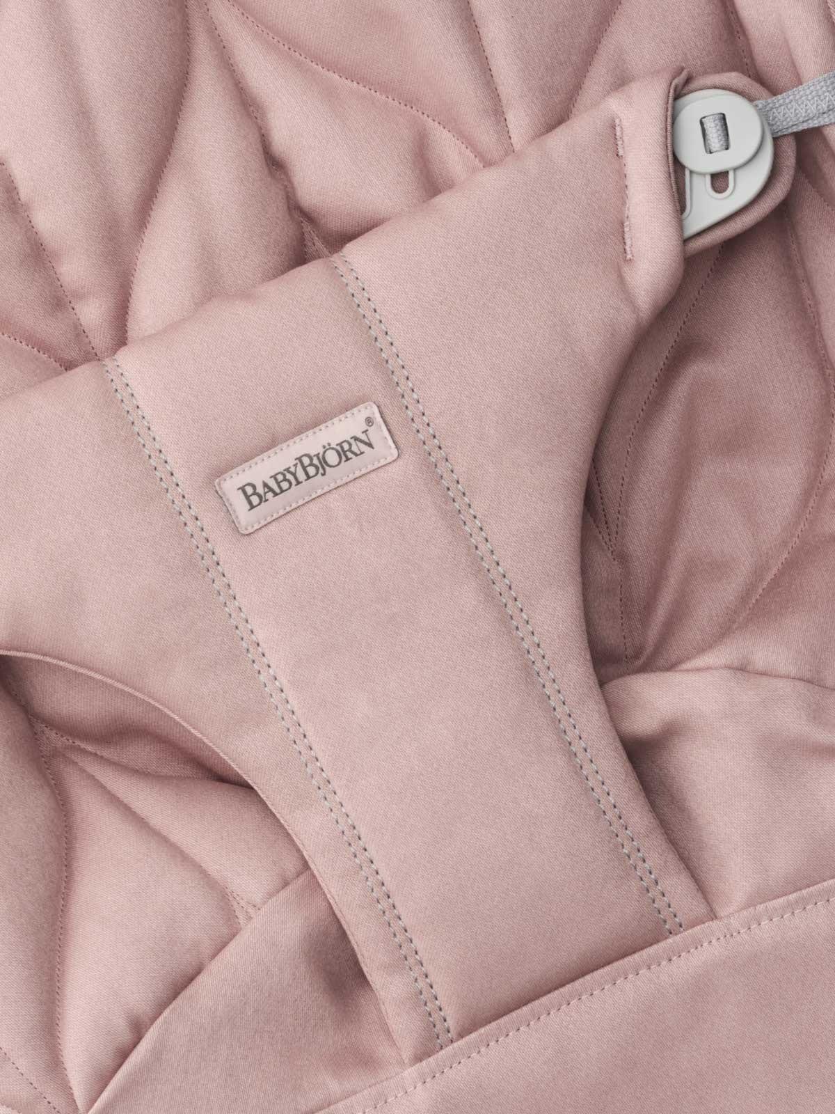 Extra Fabric Seat for Bouncer Bliss Dusty pink - Cotton