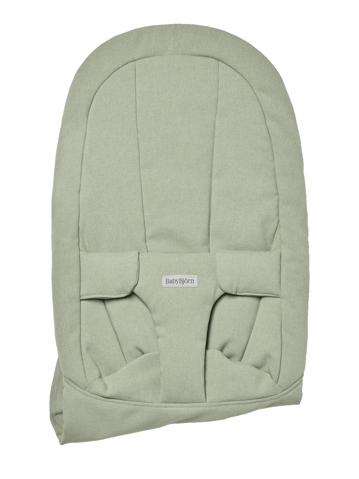 Fabric seat for bouncer Begin in Light green brushed woven - BabyBjörn