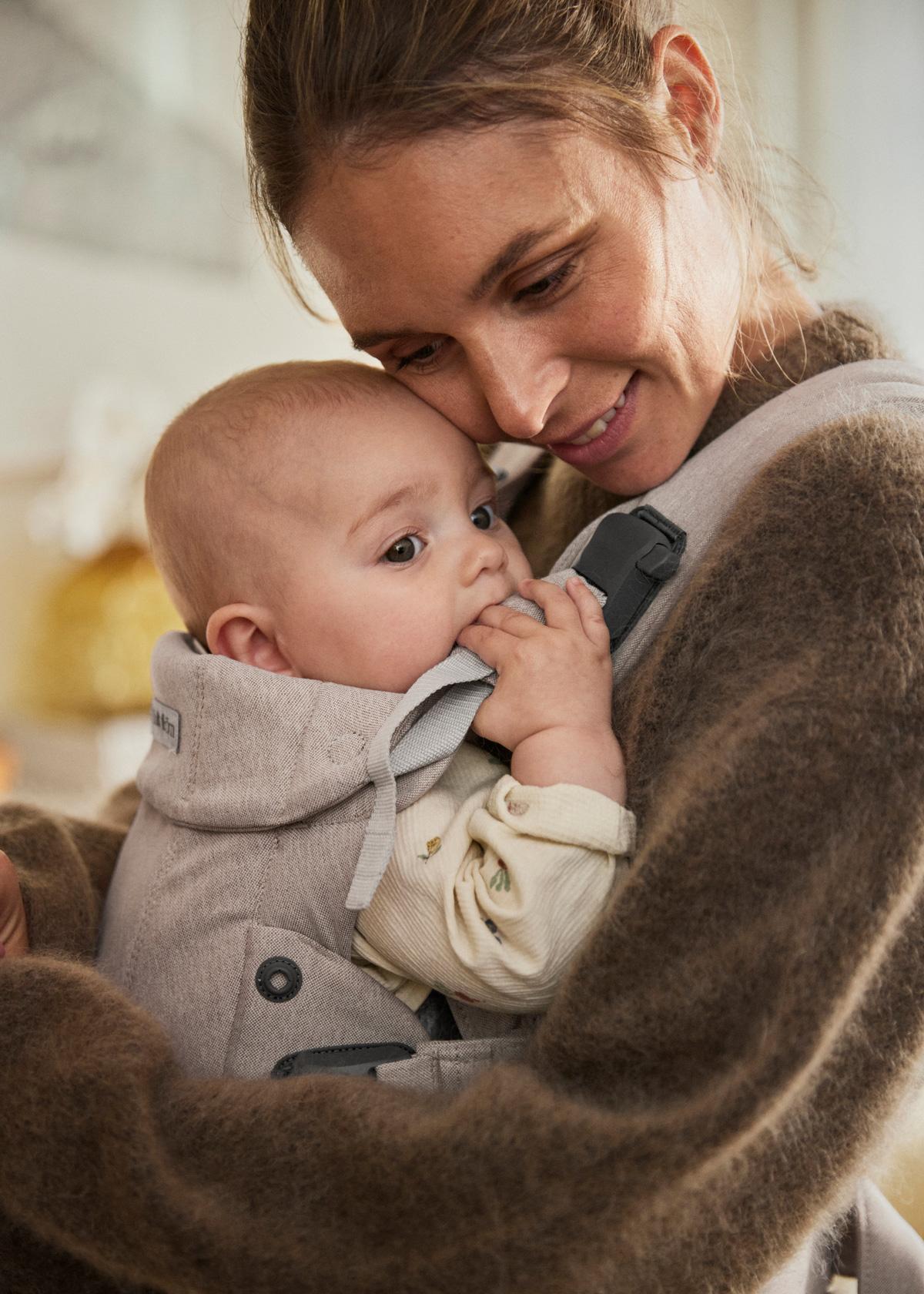 Baby Carrier Harmony - Woven mélange, Light beige - BabyBjörn
