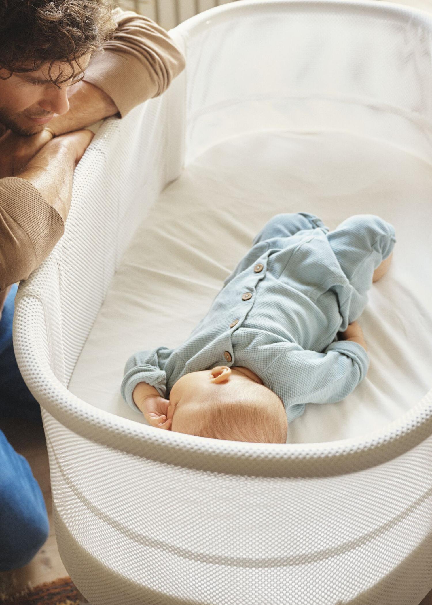 Mattress Topper Baby Crib white BabyBjörn