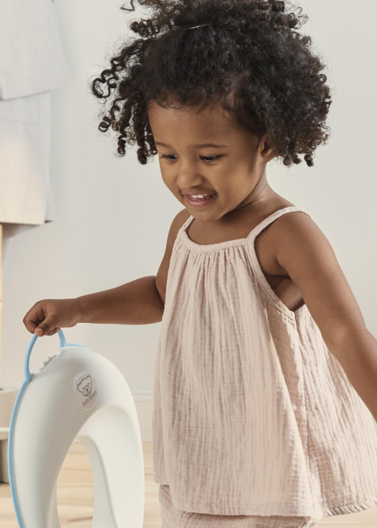 Toilet Training Seat White/Turquoise