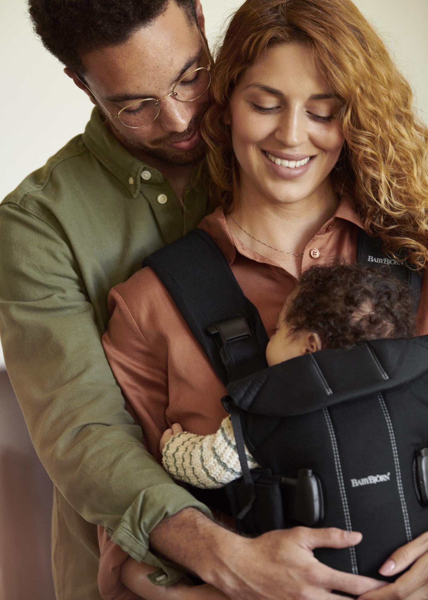 Baby Carrier One Black Woven BabyBjörn