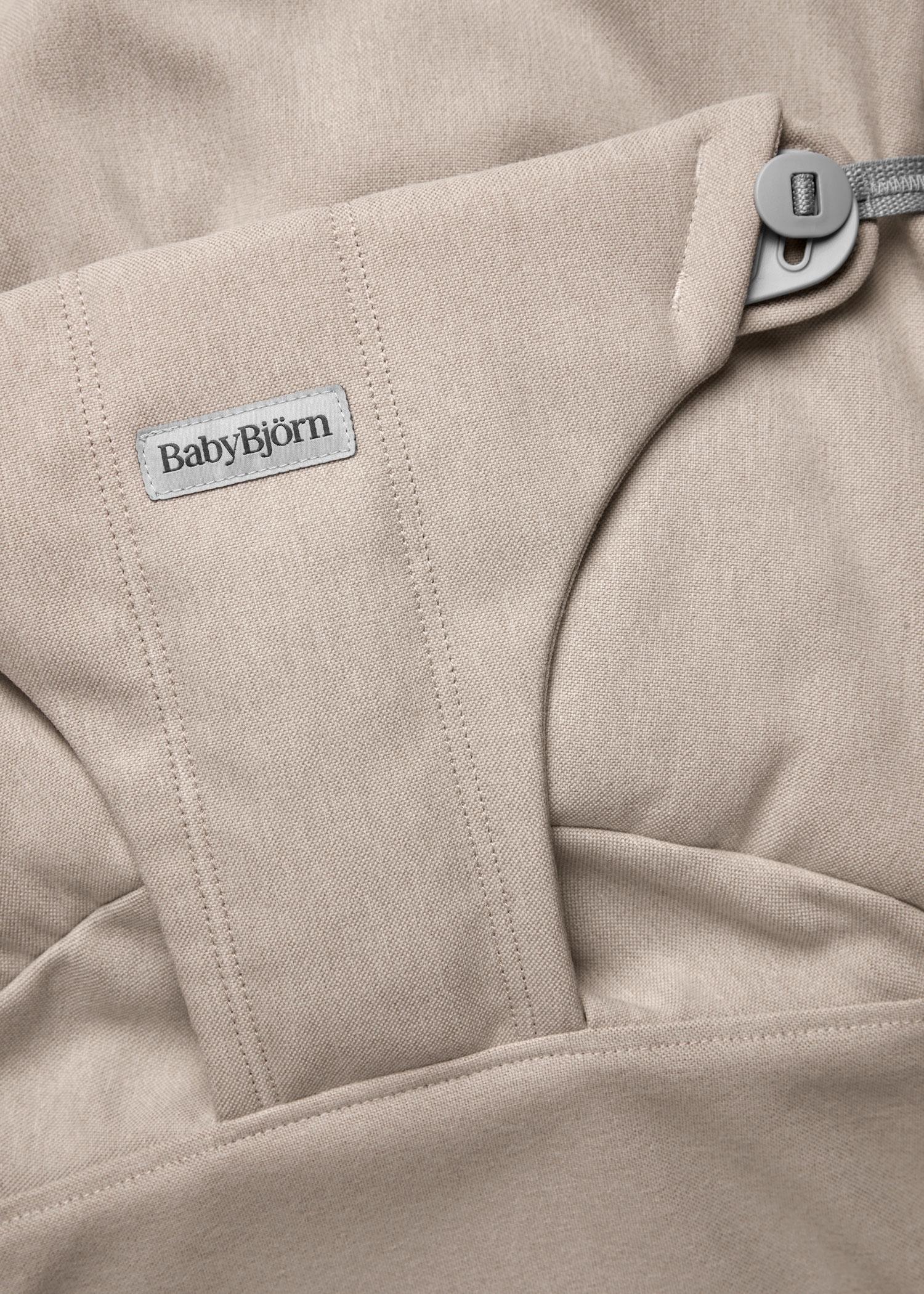 Fabric Seat in Light beige Woven Mélange - BabyBjörn
