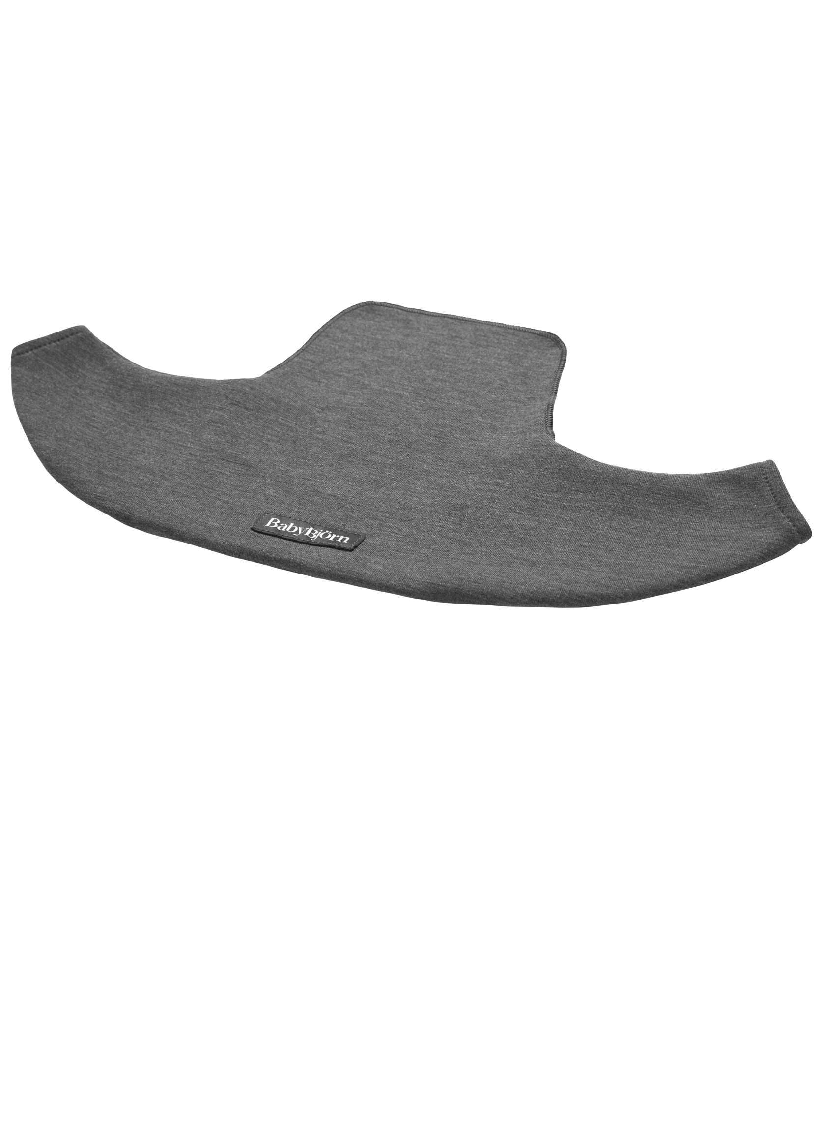 Bib for Baby Carrier Mini and Move / Free in gray jersey - BabyBjörn