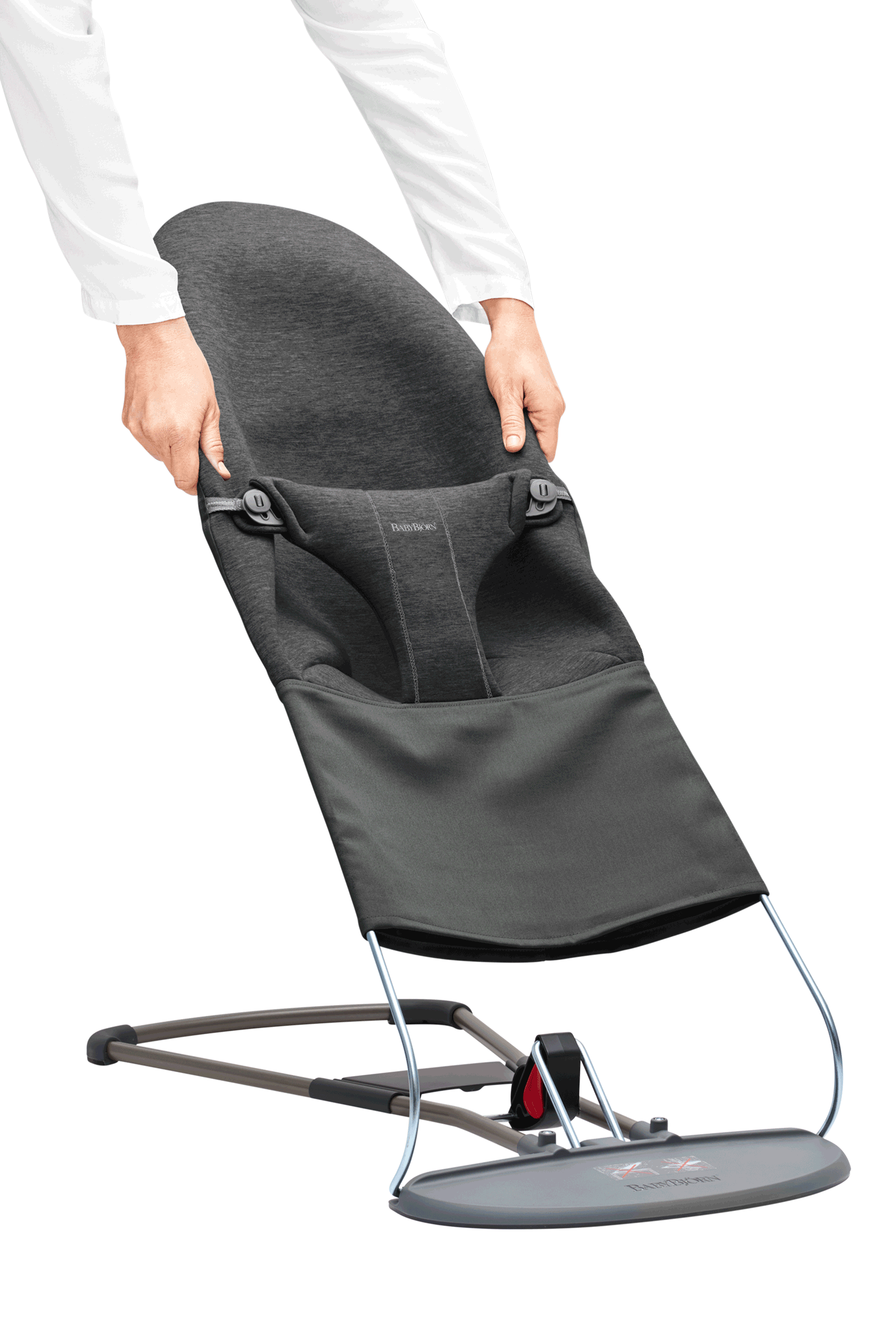 Extra Fabric Seat for Bouncer Bliss Charcoal grey