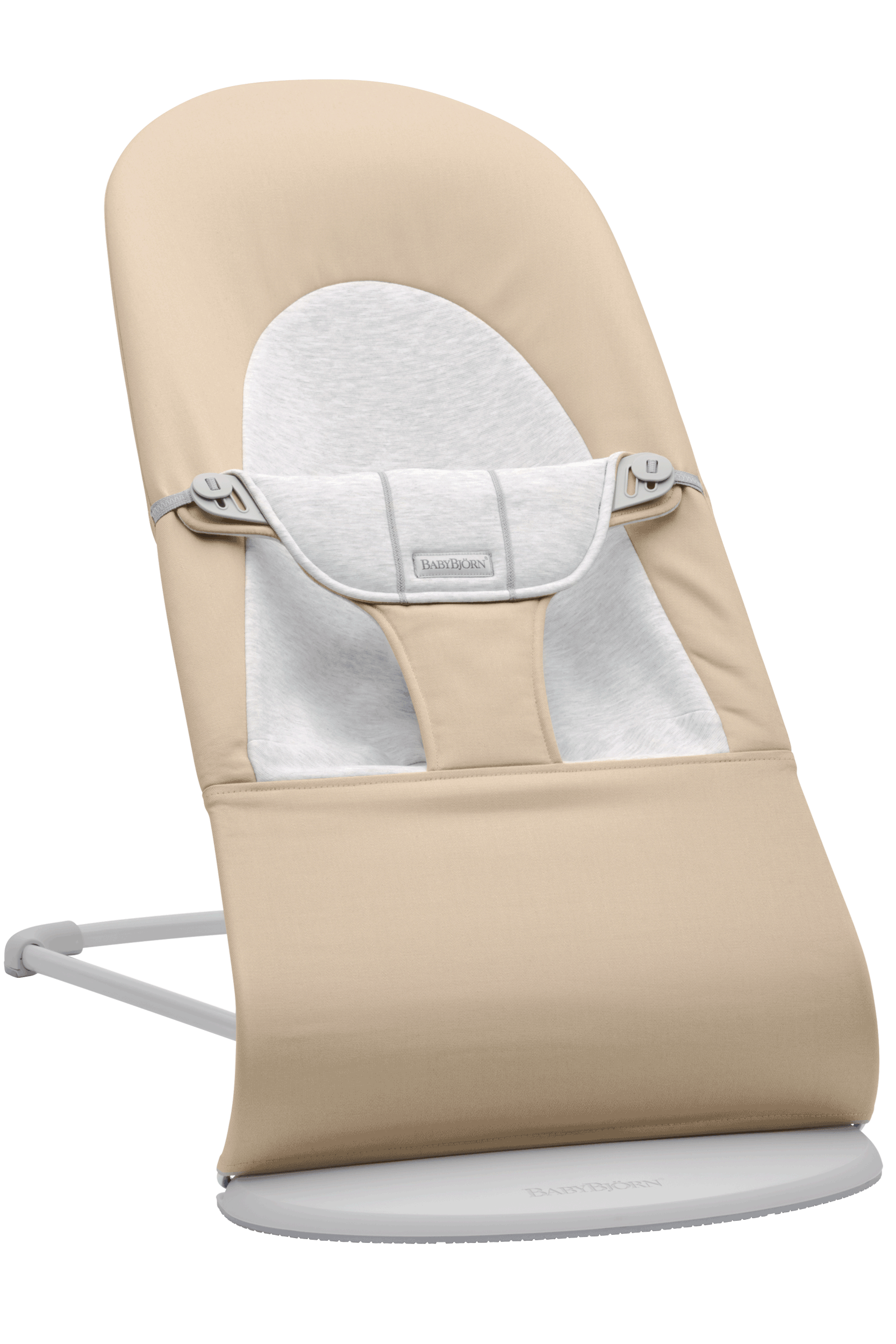 Bouncer Balance Soft, Beige/Grey / Woven/Jersey / Light grey