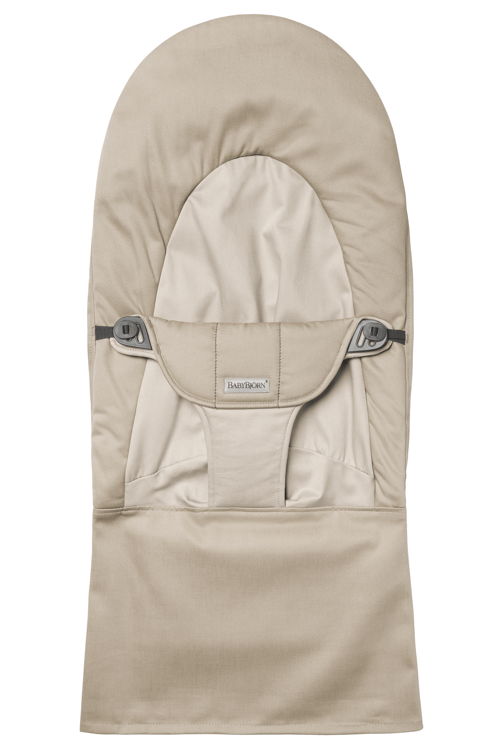 Fabric seat for Bouncer Balance Soft in Khaki/beige cotton