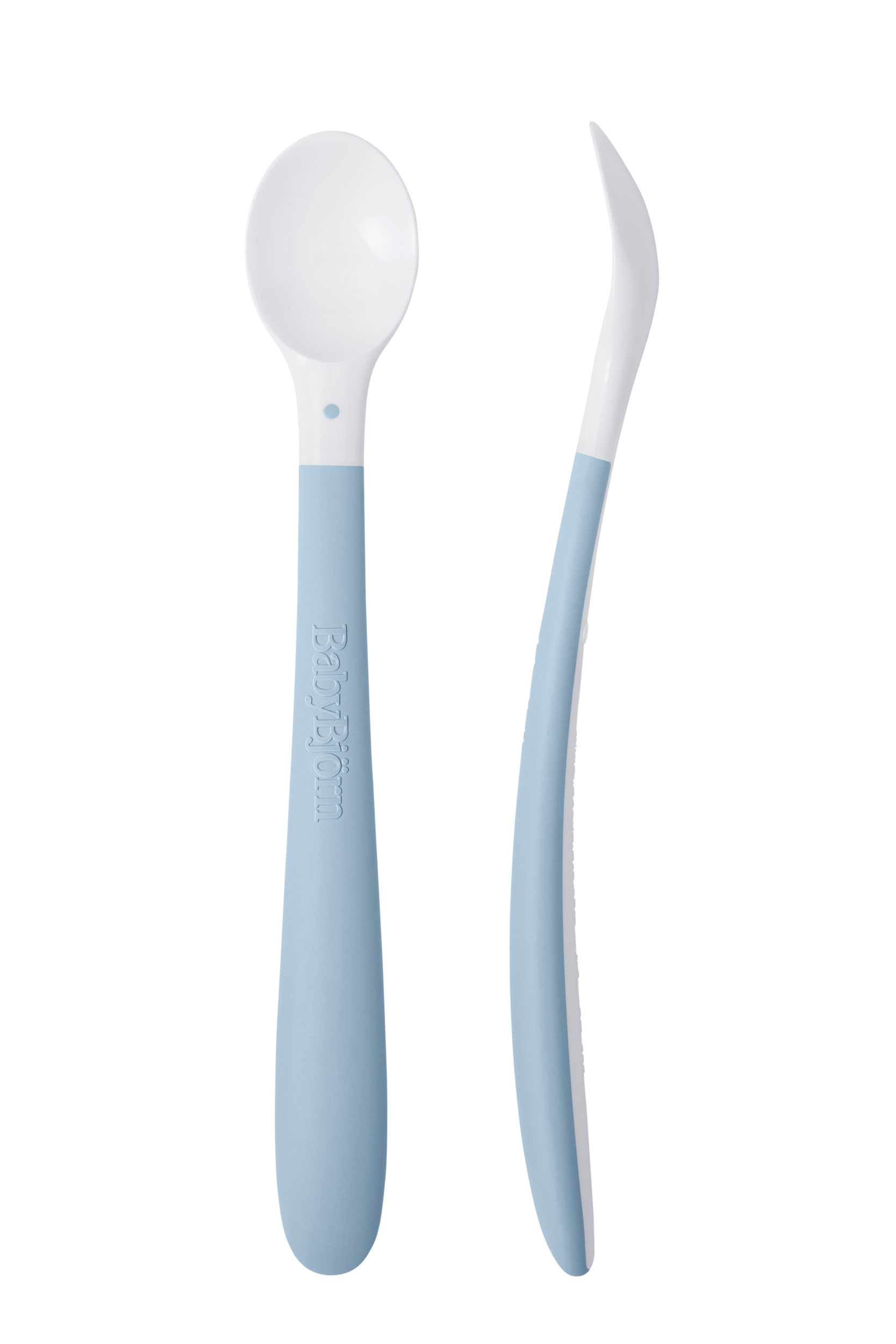 Feeding Spoon, 2-pack, Powder blue