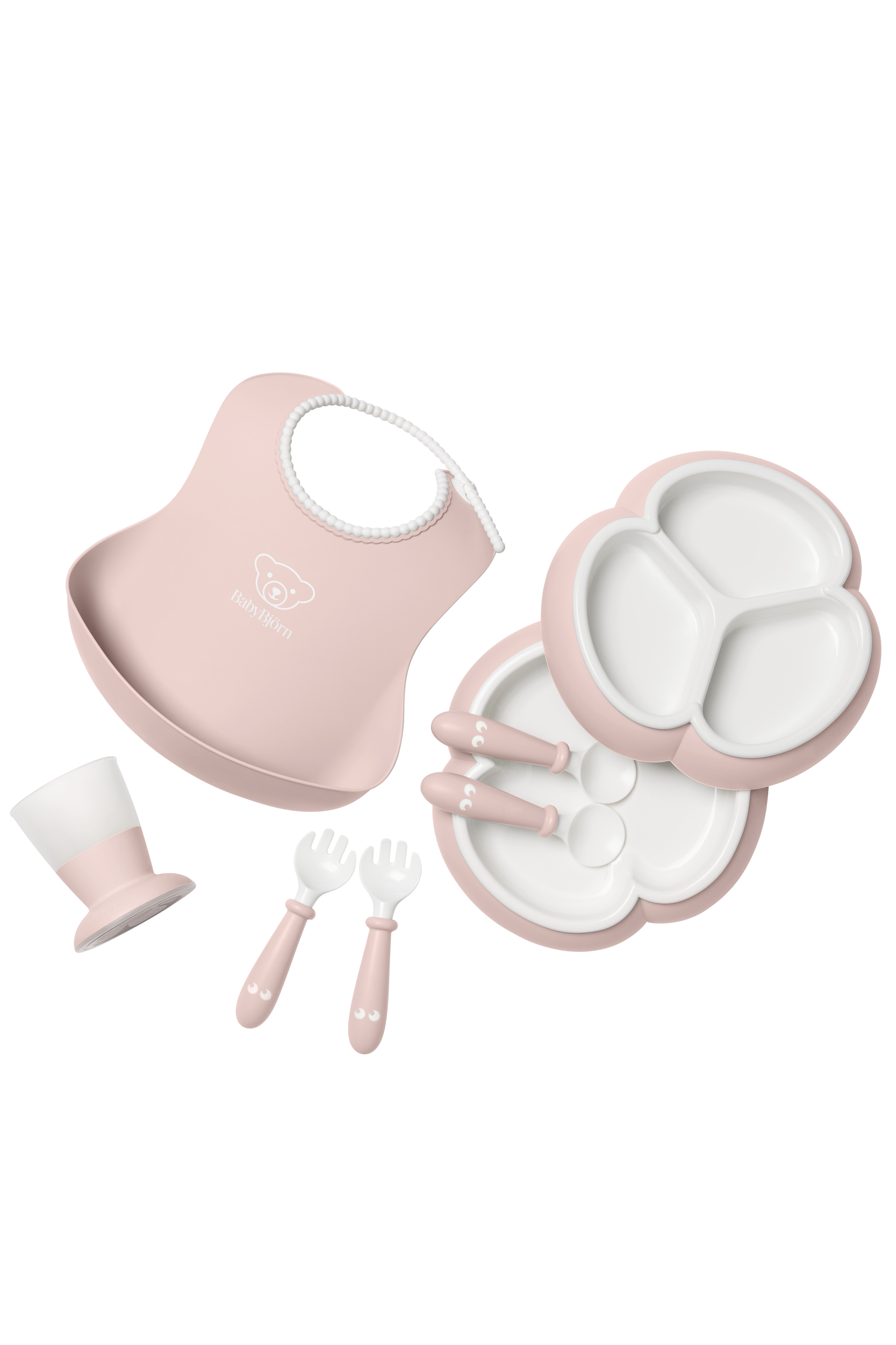 Dinnerware Set, 8 pcs, Powder pink