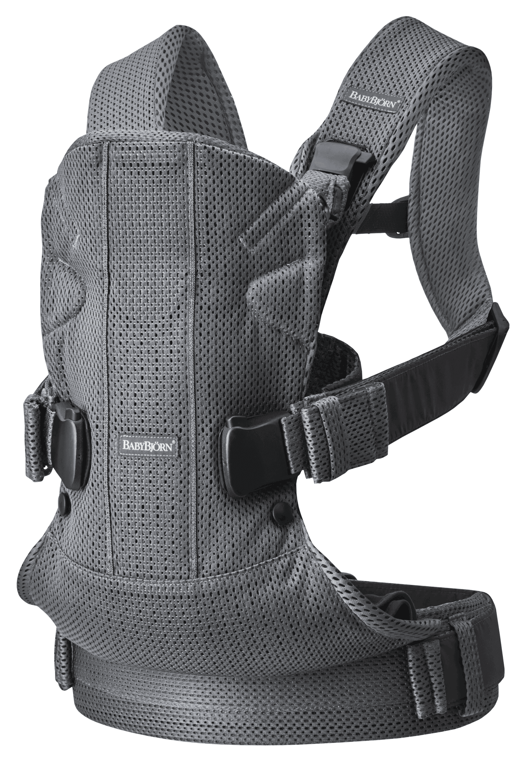 Baby Carrier One in 3D Mesh with sturdy head support and waist belt