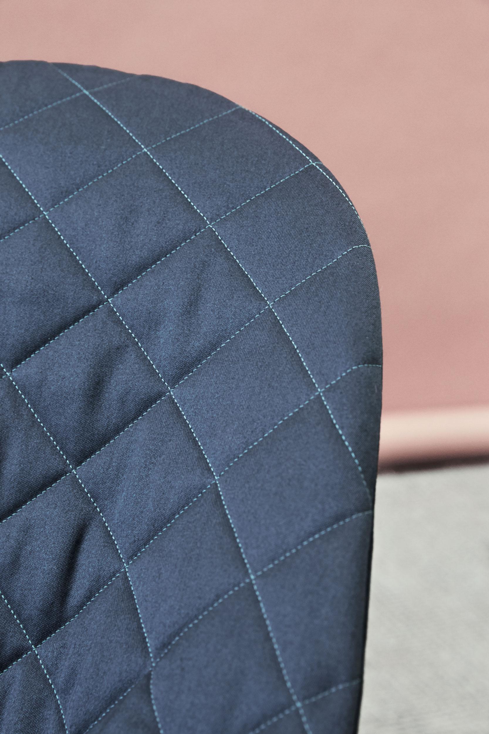 Bouncer Bliss in Midnight blue Classic quilted woven