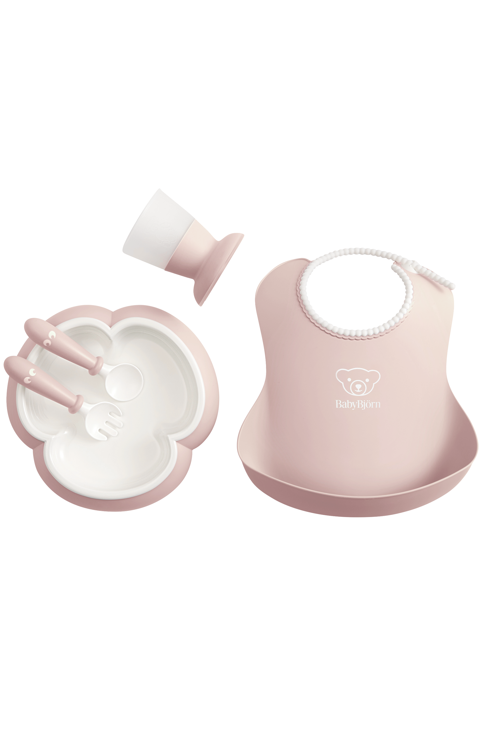 Baby Dinner Set, Powder pink