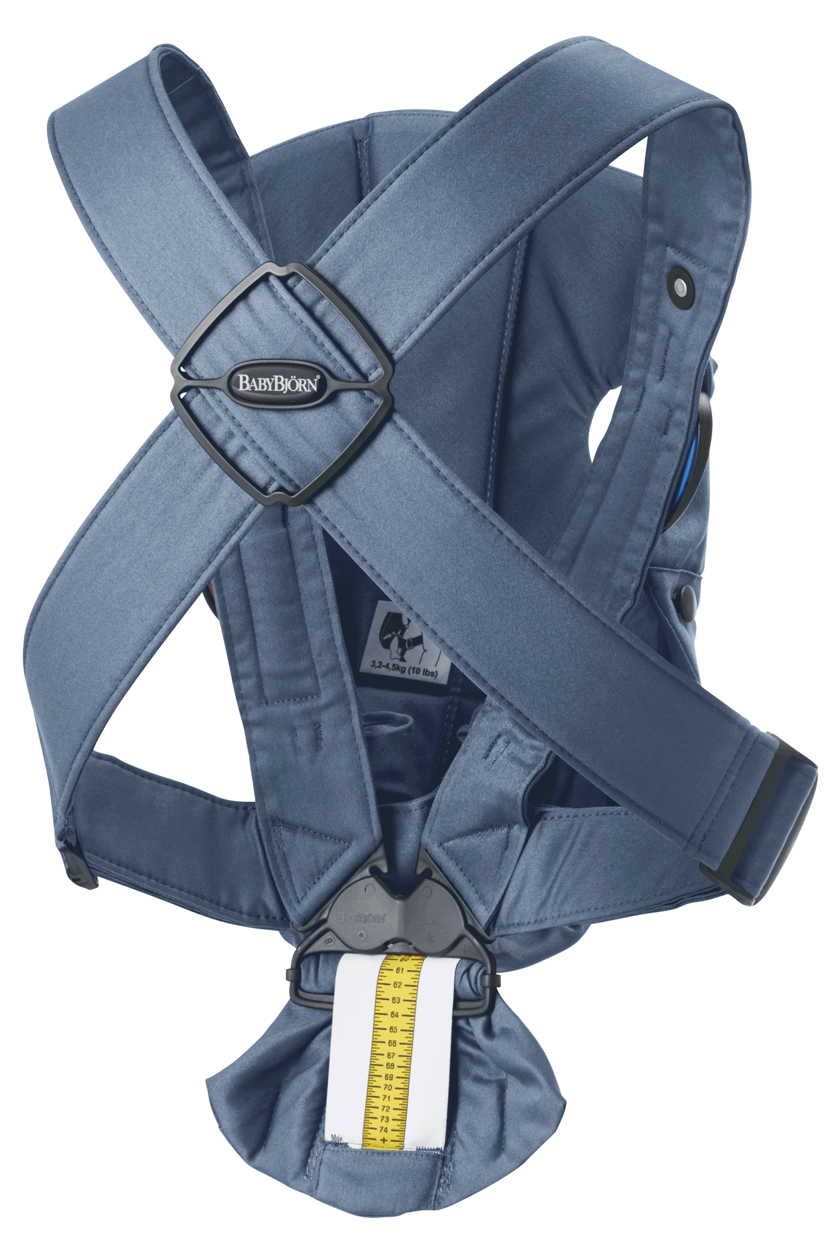 Baby Carrier Mini in Vintage indigo woven - BabyBjörn
