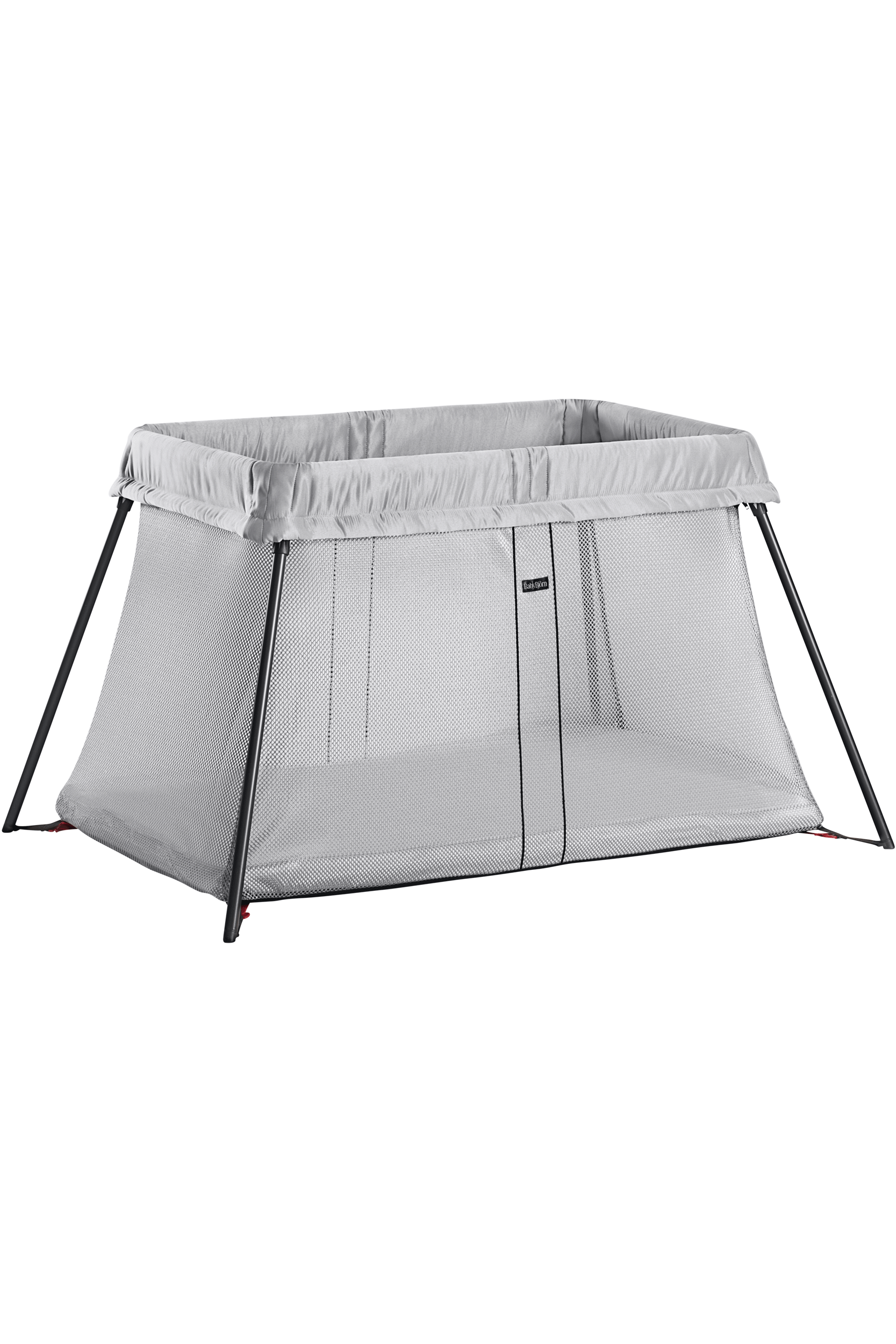 Travel Cot Light, Silver / Mesh
