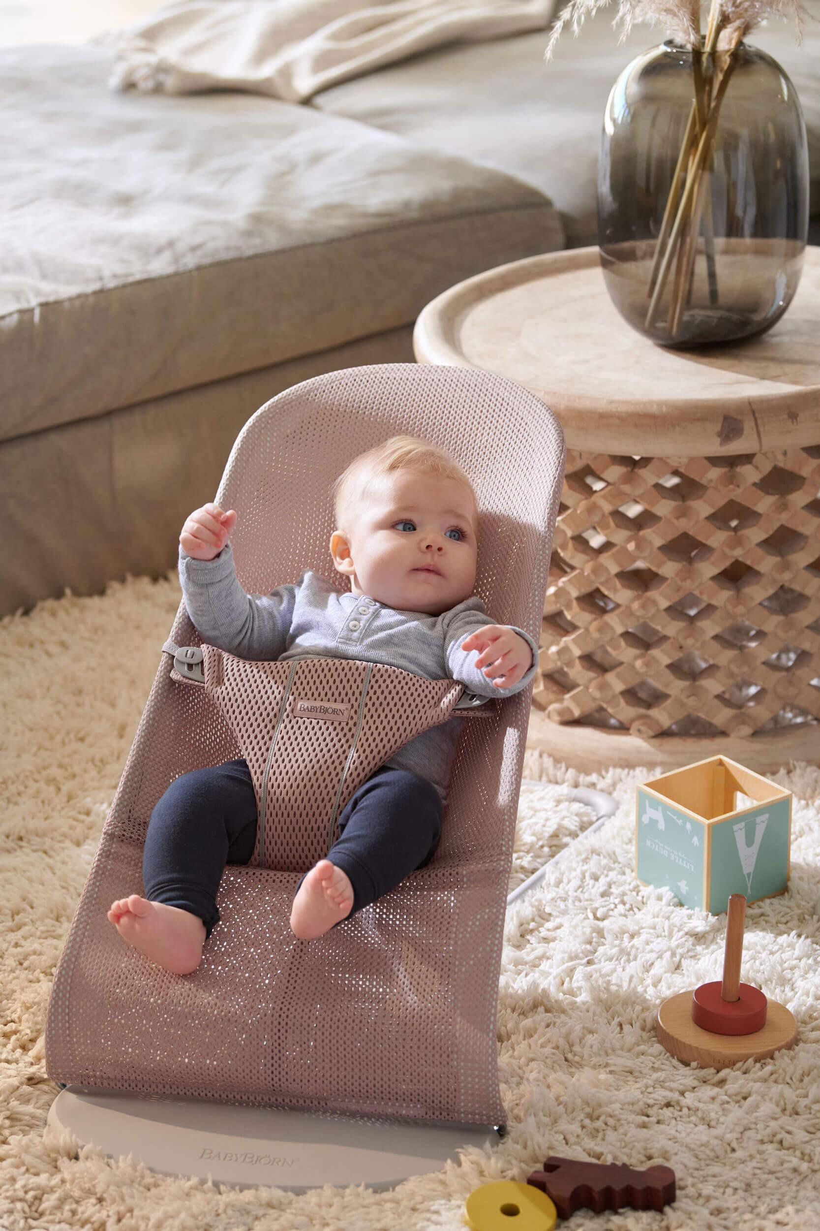 Bouncer Bliss Dusty pink - Mesh