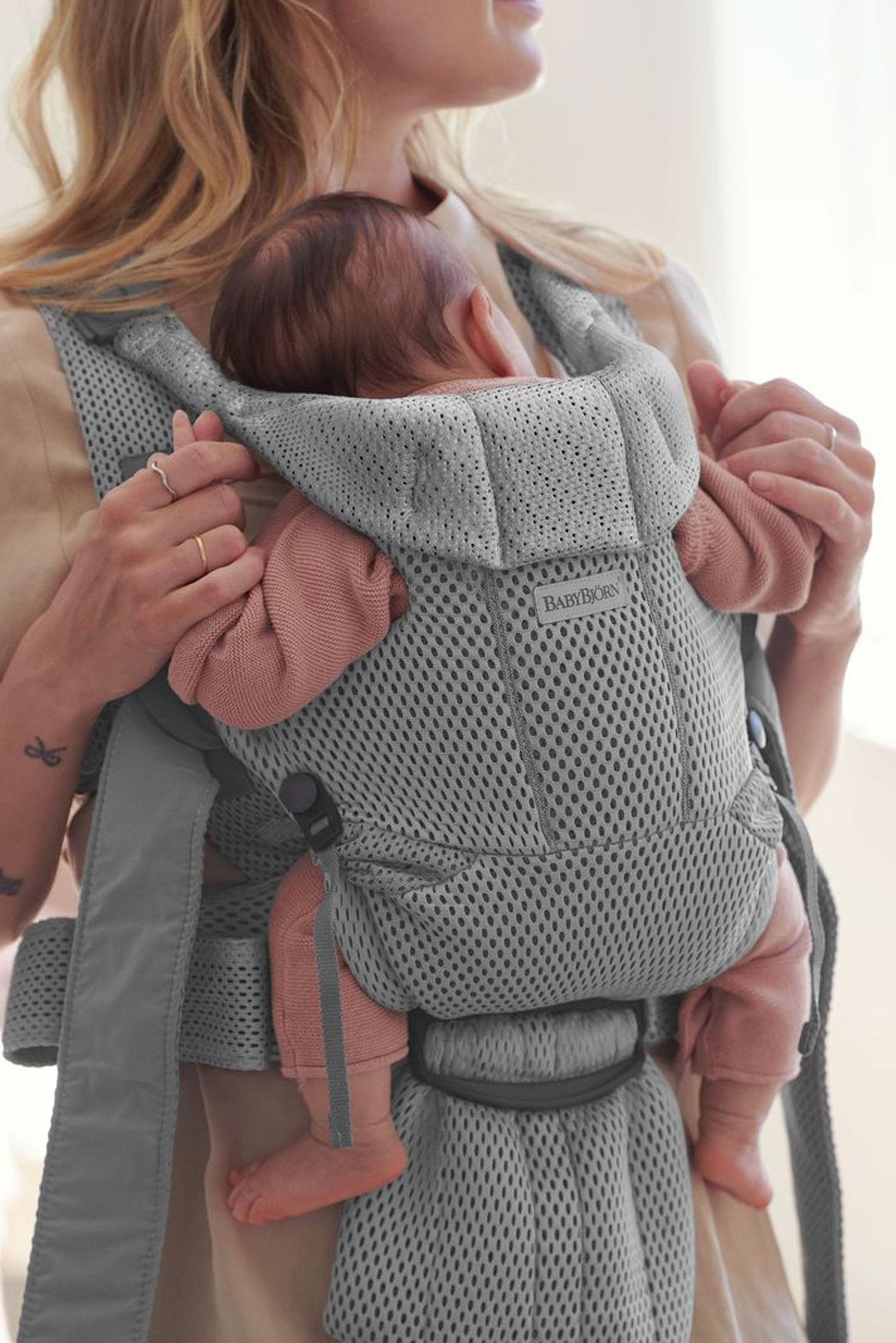 Baby Carrier Free Gray 3D Mesh BabyBjörn