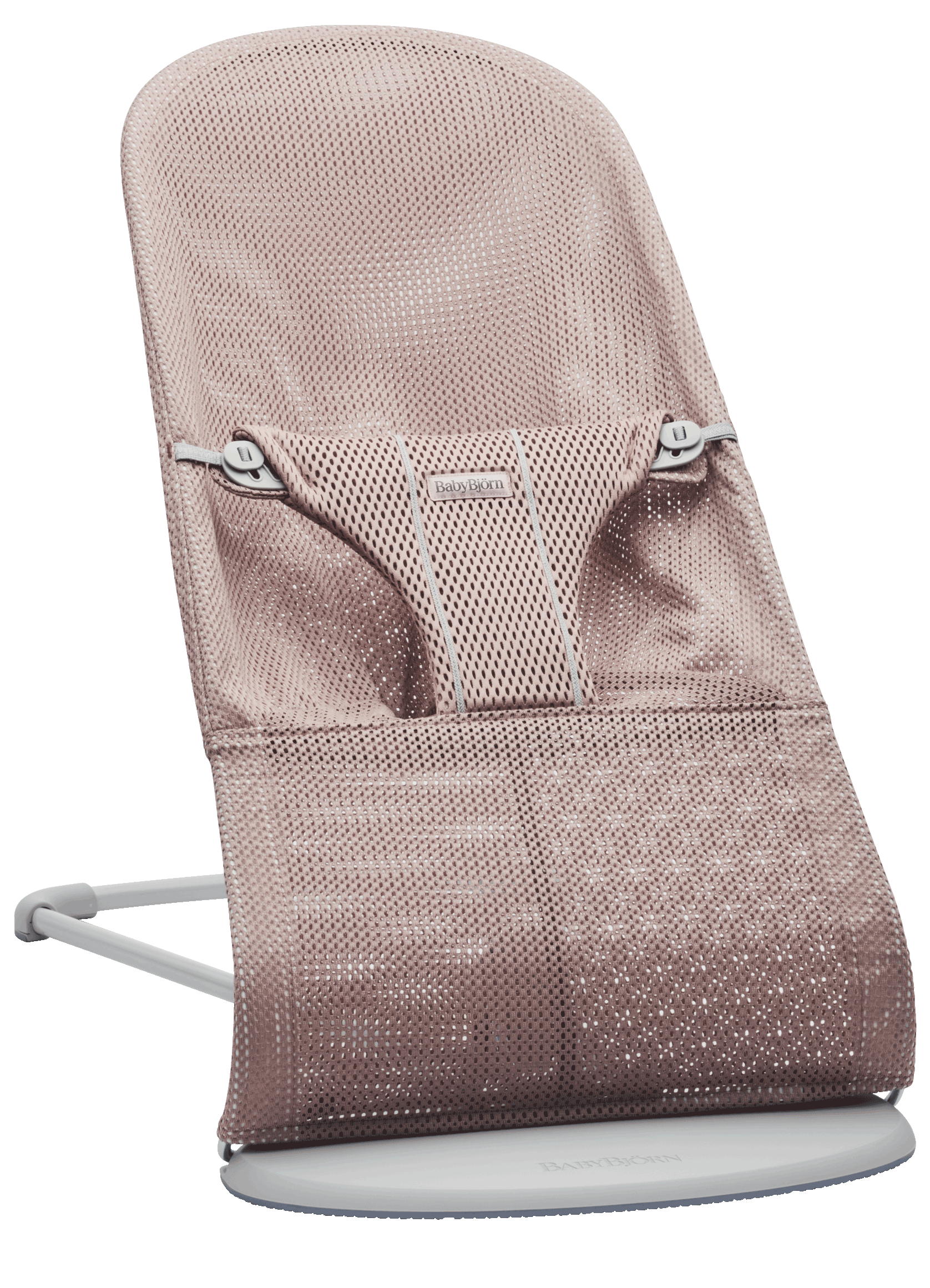 Bouncer Bliss in Dusty pink mesh - BabyBjörn