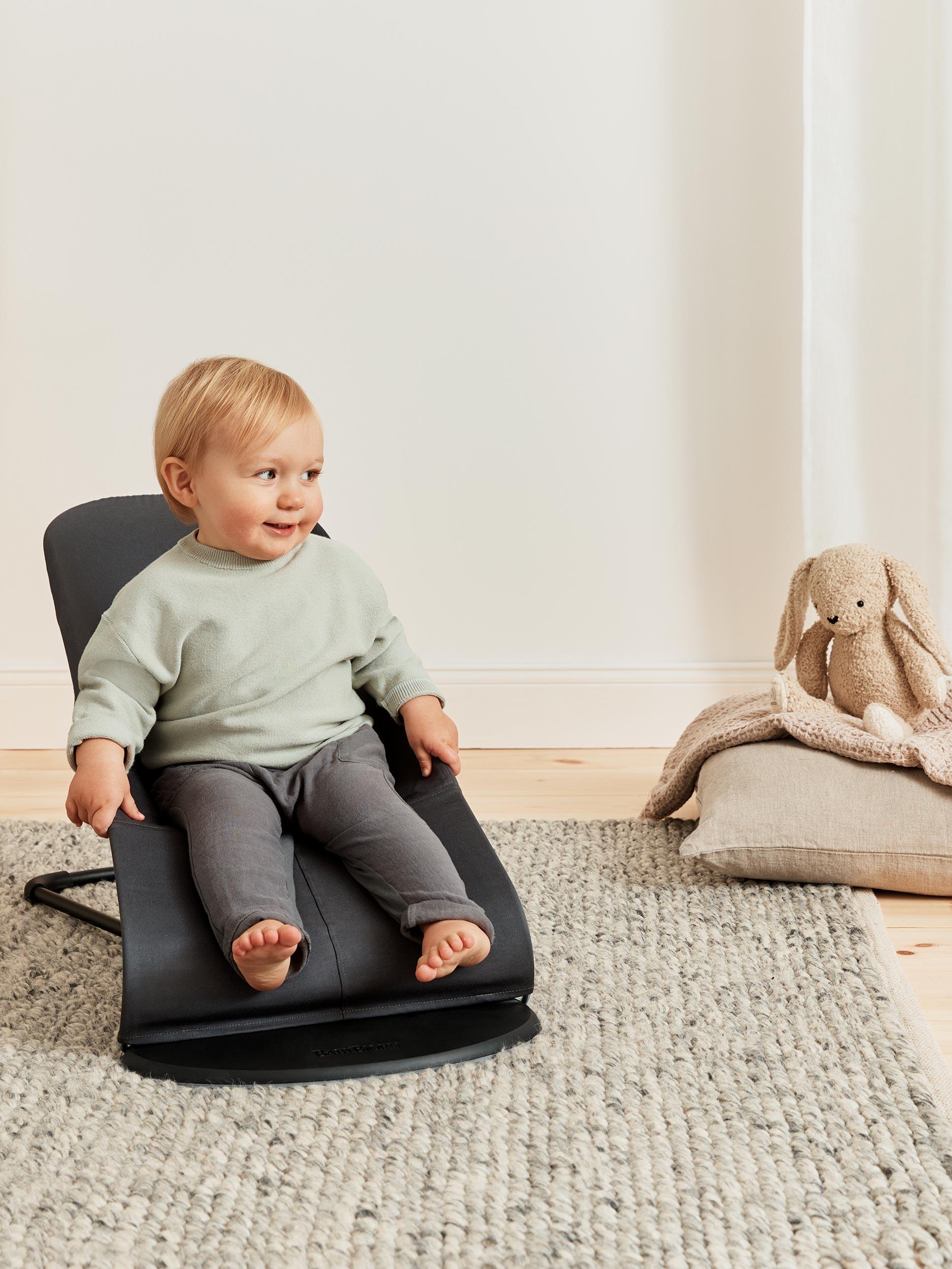 Bouncer Balance Soft Dark gray/Gray - Cotton/Jersey