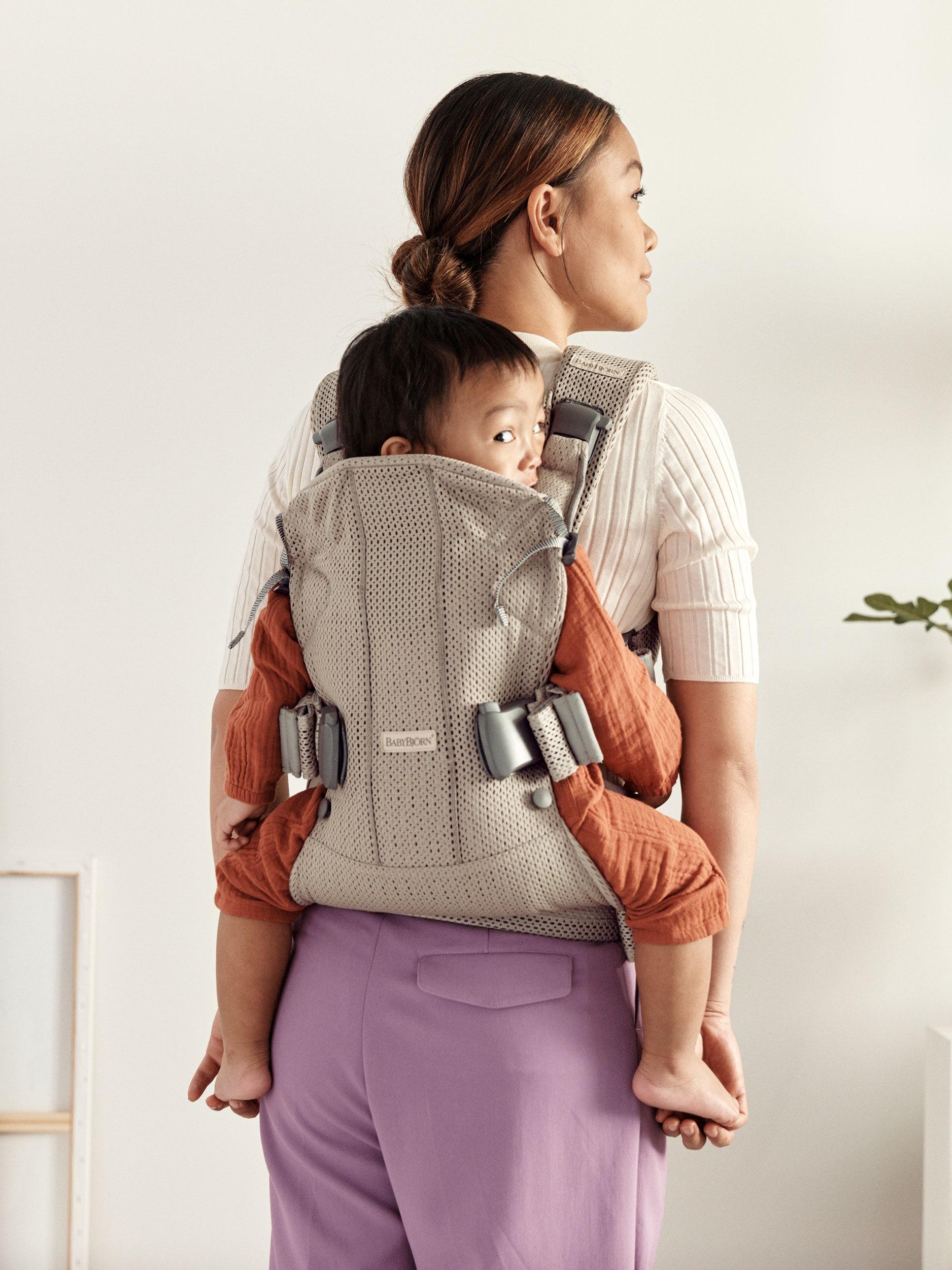 Baby Carrier One Air Gray beige - 3D Mesh BabyBjörn