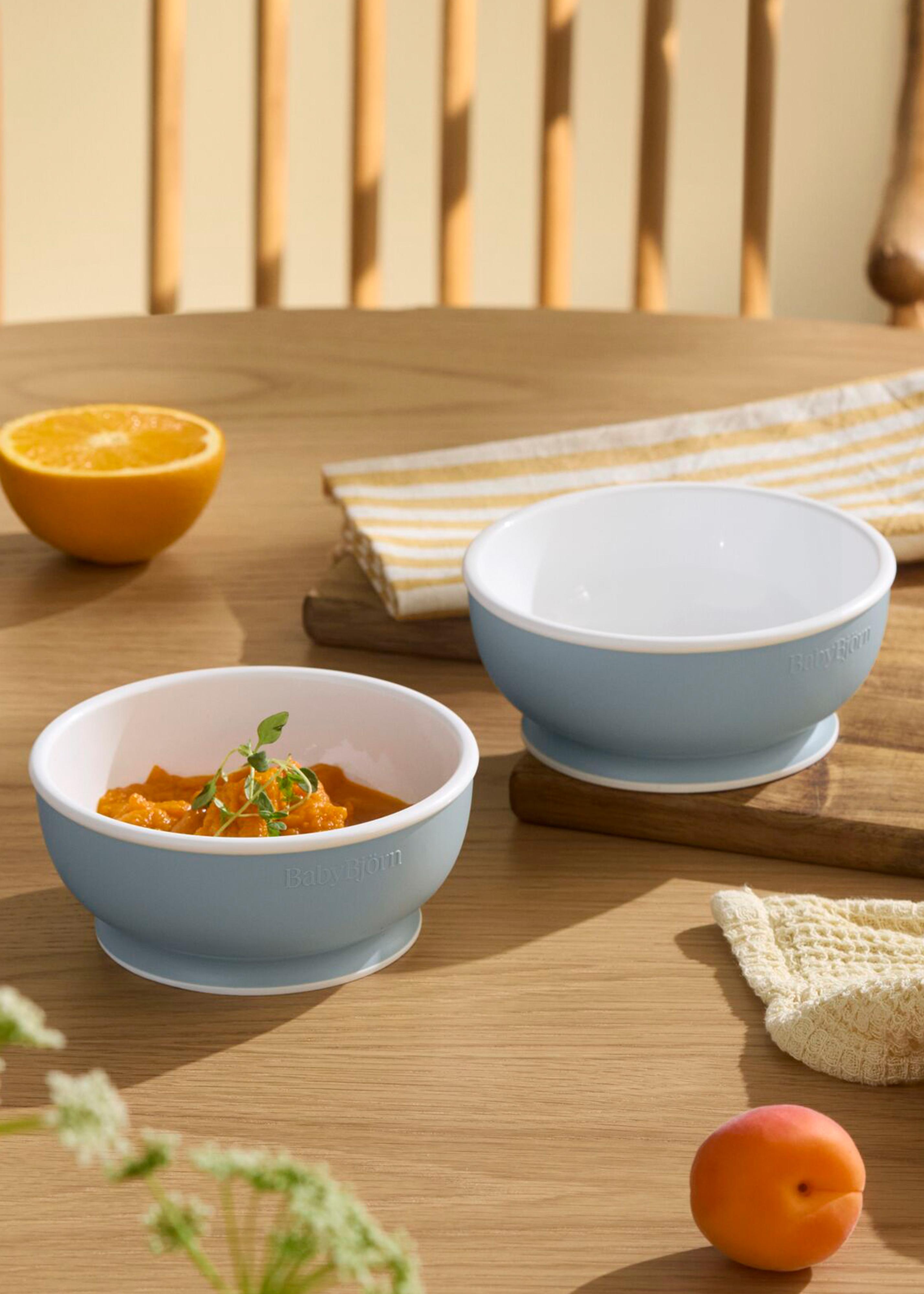Baby Bowl, 2 pack in Powder blue - BabyBjörn