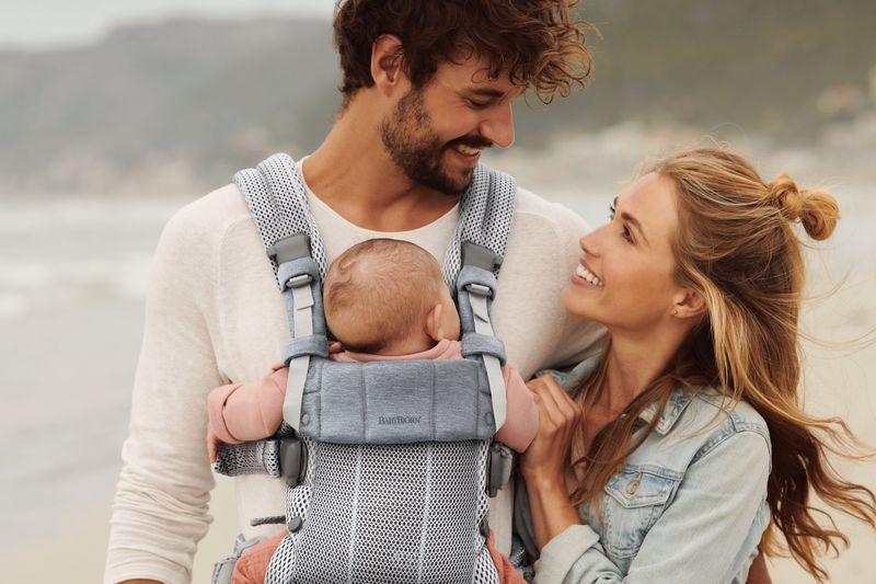Baby Carrier Harmony in Silver 3D Mesh
